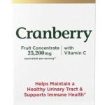 Cranberry Concentrate w/ Vitamin C by Nature's Bounty, Dietary Supplement, Supports Urinary Tract and Immune Health, 25200mg, 60 Rapid Release Softgels