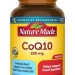 Nature Me CoQ10 200mg Softgels, Dietary Supplement for Heart Health Support, 80 Softgels, 80 Day Supply