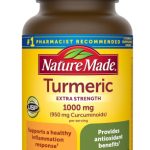 Nature Me Extra Strength Turmeric Curcumin with Black Pepper, 1000mg Turmeric Extract per serving (Standardized to 95% Curcuminoids), Supports Healthy Inflammation Response, 60 Vegetarian Capsules