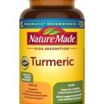 Nature Me Turmeric Curcumin 500 mg, Turmeric Curcumin Supplement for Antioxidant Support, Herbal Supplements, 120 Capsules, 120 Day Supply
