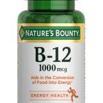 Nature's Bounty Vitamin B12 1000 mcg Supplements, Supports Energy Metabolism, 200 Ct