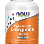 NOW Foods Supplements, L-Arginine 1,000 mg, Nitric Oxide Precursor*, Amino Acid, 120 Tablets