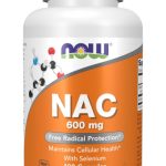 NOW Supplements, NAC (N-Acetyl Cysteine) 600 mg with Selenium, 100 Capsules